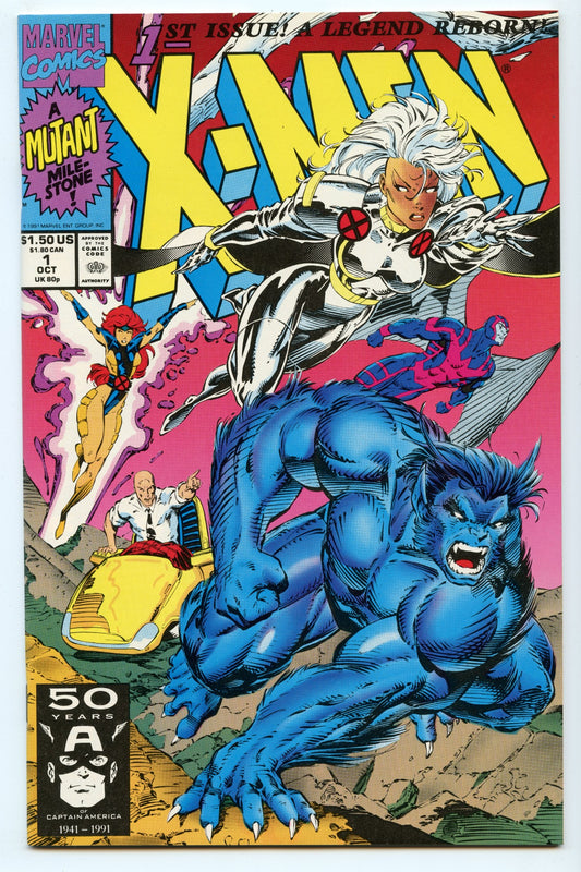 X-Men 1 (Oct 1991) NM- (9.2) - Cover A