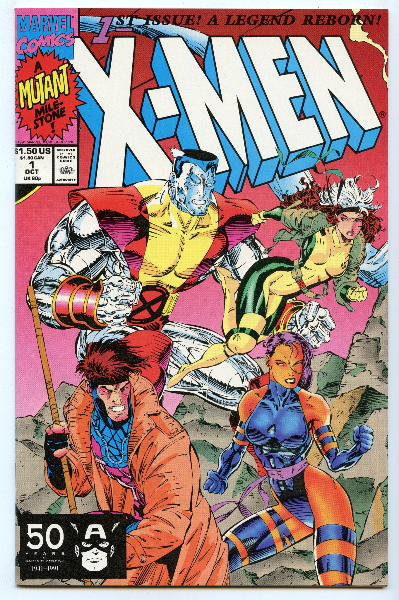 X-Men 1 (Oct 1991) VF/NM (9.0) - Cover B