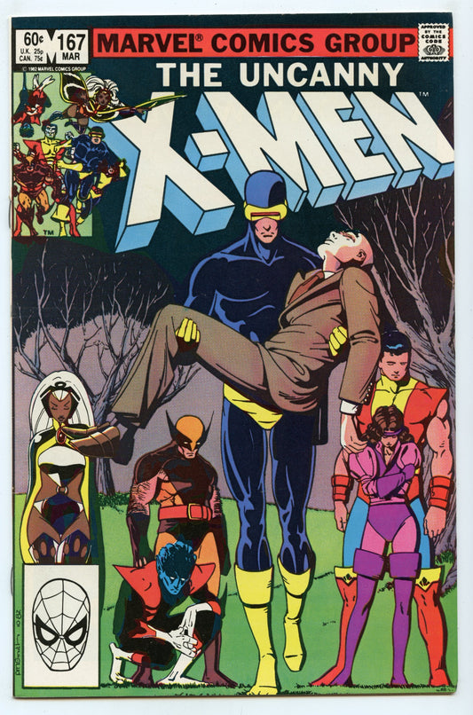 Uncanny X-Men 167 (Mar 1983) NM- (9.2)