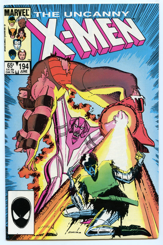 Uncanny X-Men 194 (Jun 1985) NM- (9.2)