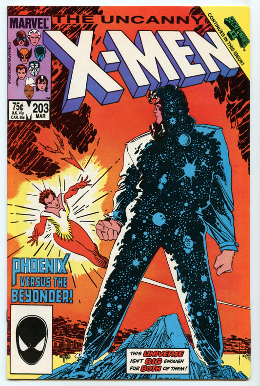 Uncanny X-Men 203 (Mar 1986) NM- (9.2)