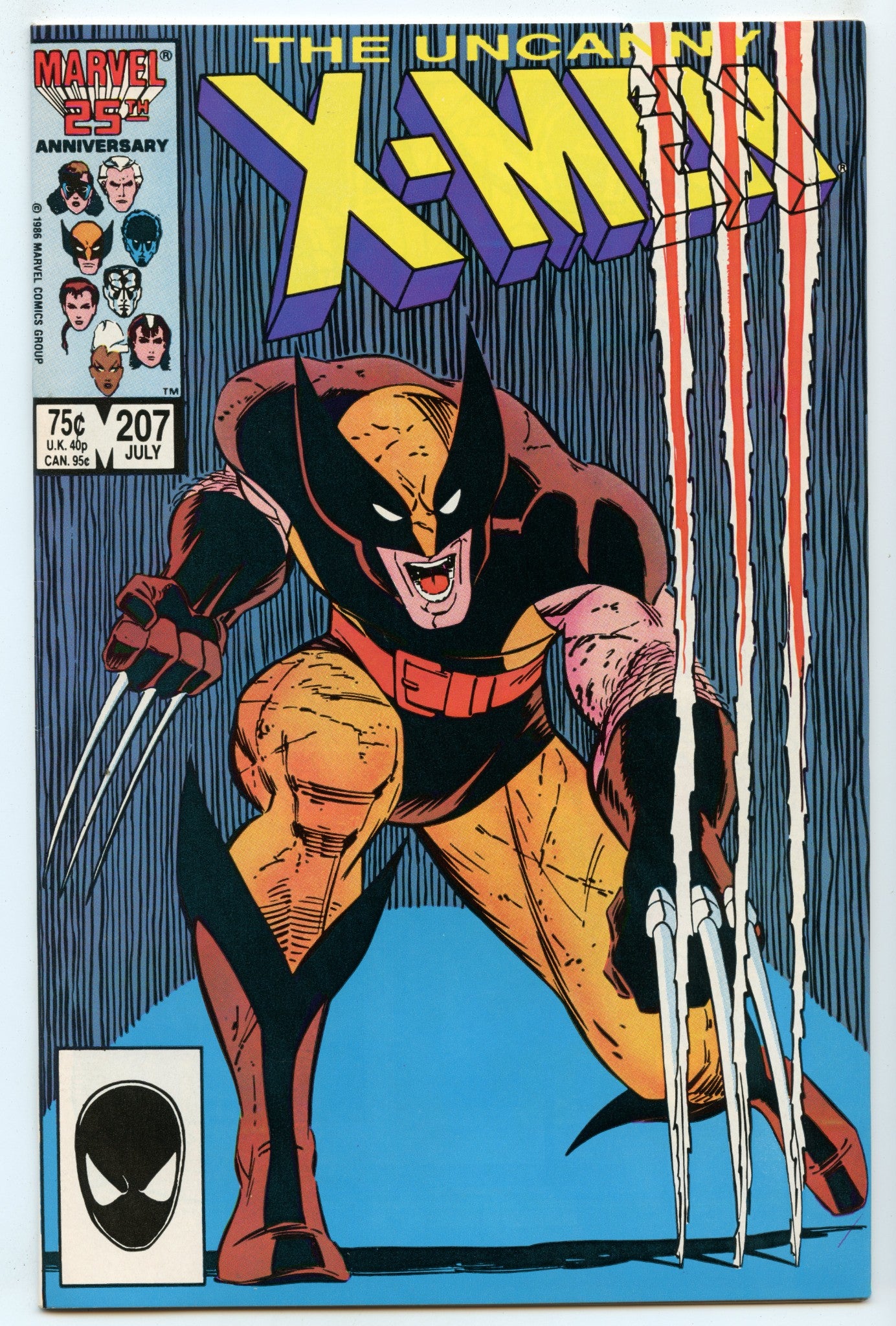 Uncanny X-Men 207 (Jul 1986) NM- (9.2)