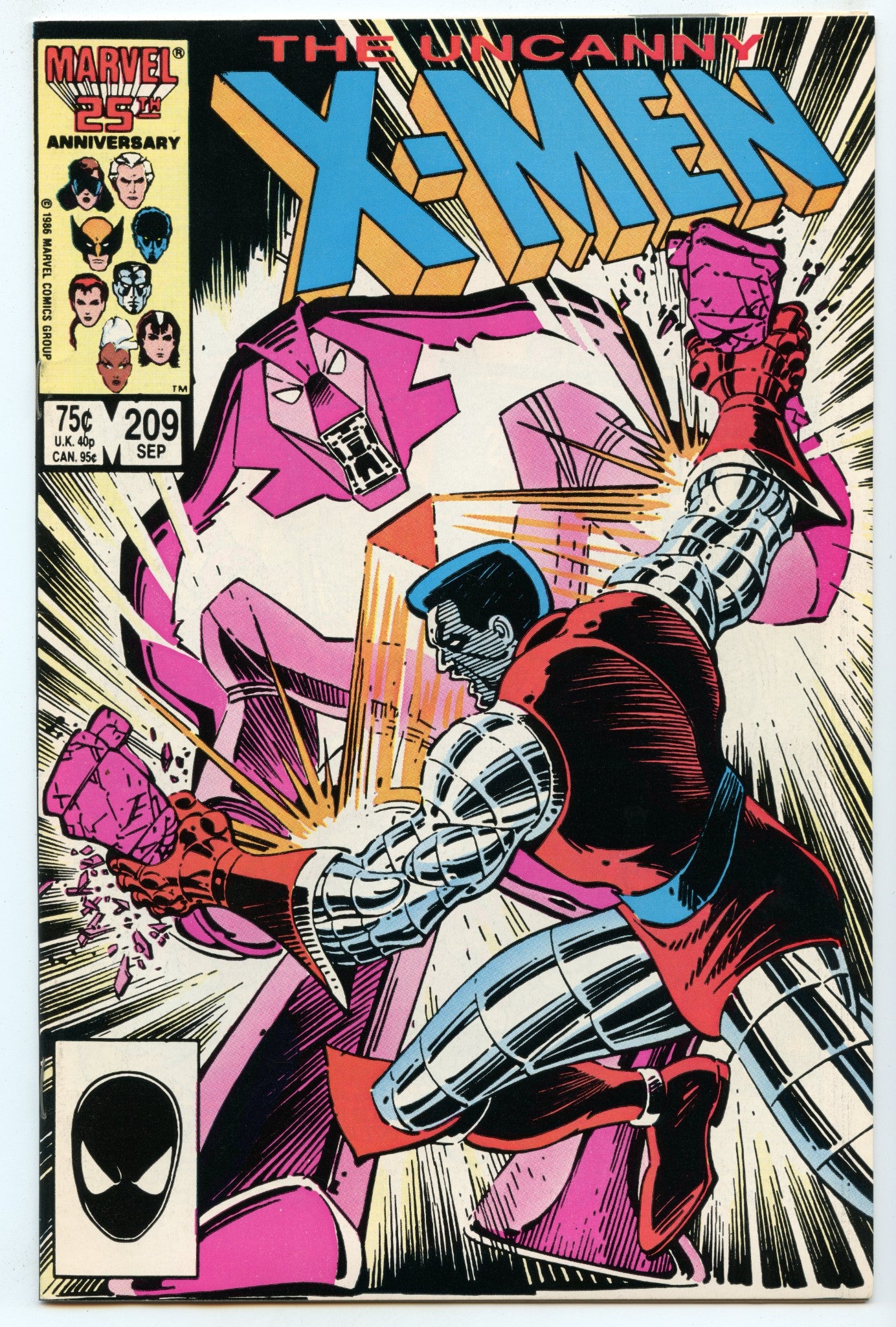 Uncanny X-Men 209 (Sep 1986) NM- (9.2)