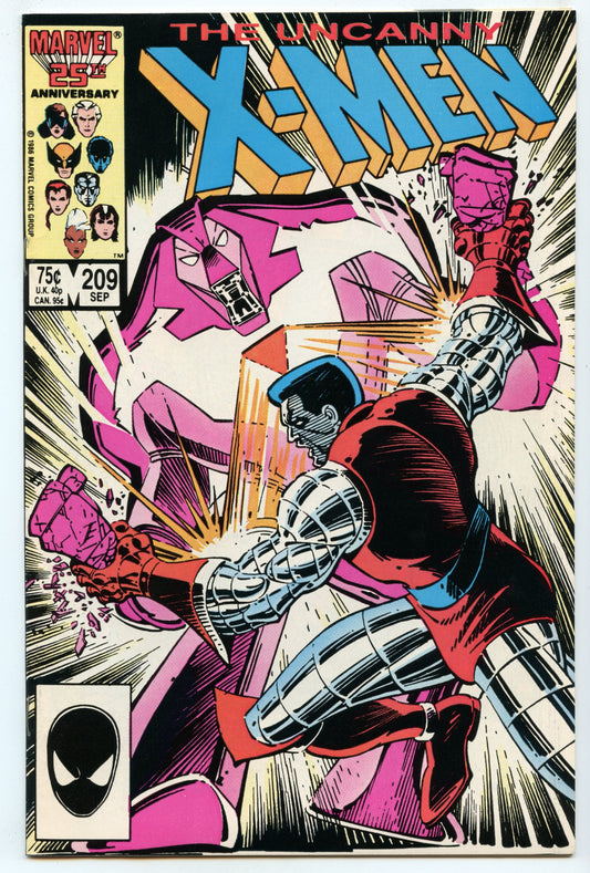 Uncanny X-Men 209 (Sep 1986) NM- (9.2)