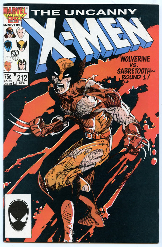 Uncanny X-Men 212 (Dec 1986) NM- (9.2)