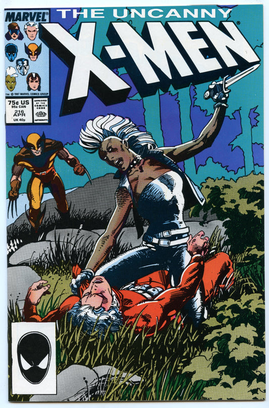 Uncanny X-Men 216 (Apr 1987) NM- (9.2)