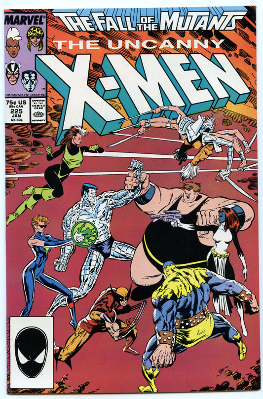 Uncanny X-Men 225 (Jan 1988) NM- (9.2)