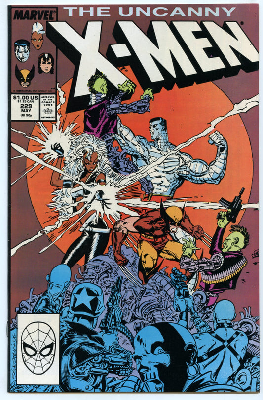 Uncanny X-Men 229 (May 1988) NM- (9.2)