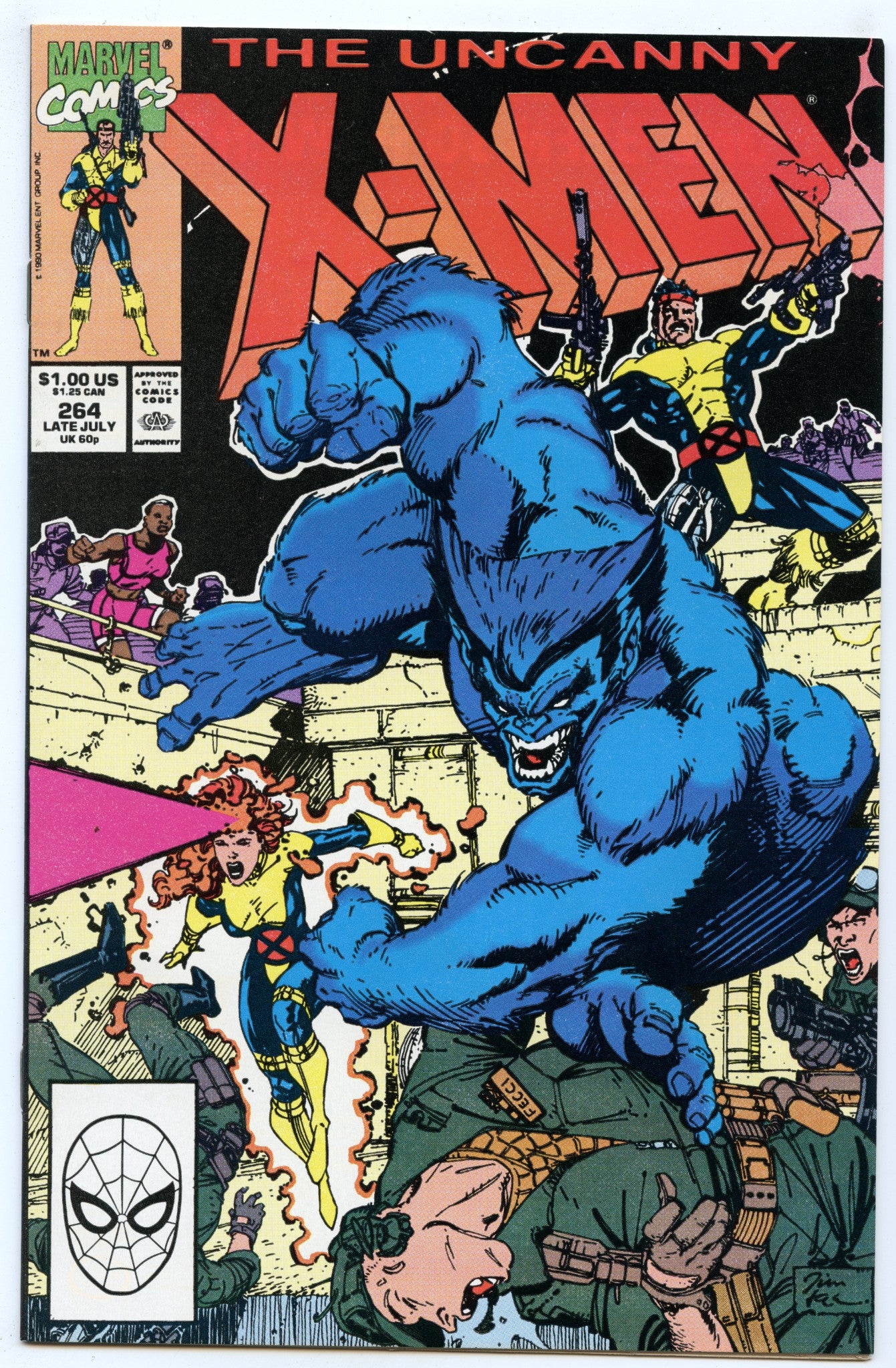 Uncanny X-Men 264 (Jul 1990) NM- (9.2)