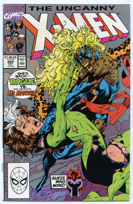 Uncanny X-Men 269 (Oct 1990) NM- (9.2)