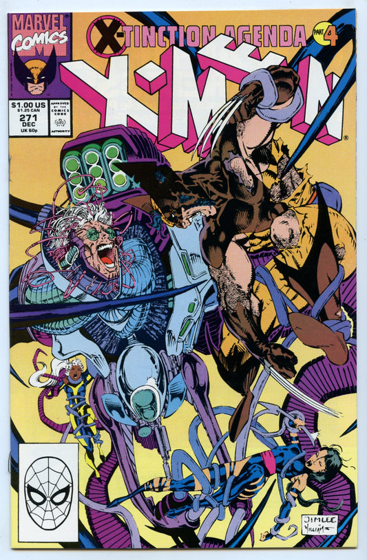 Uncanny X-Men 271 (Dec 1990) NM- (9.2)