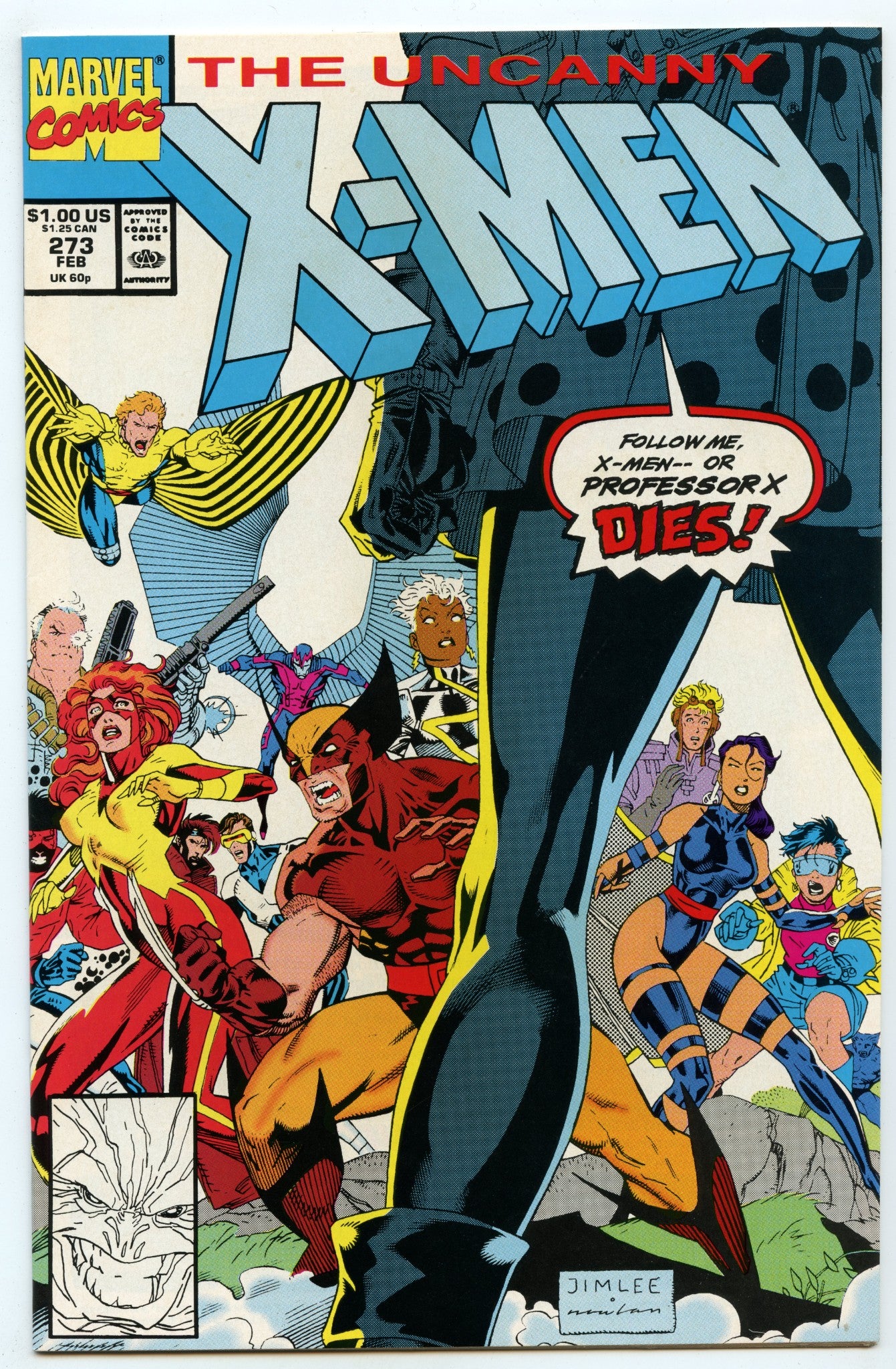 Uncanny X-Men 273 (Feb 1991) NM- (9.2)