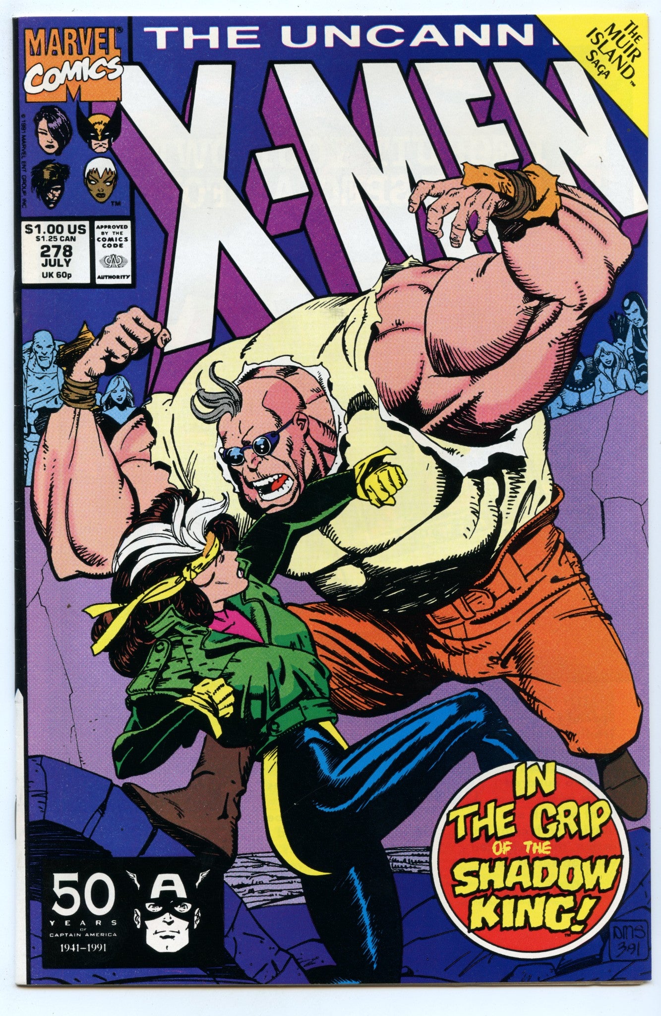 Uncanny X-Men 278 (Jul 1991) NM- (9.2)